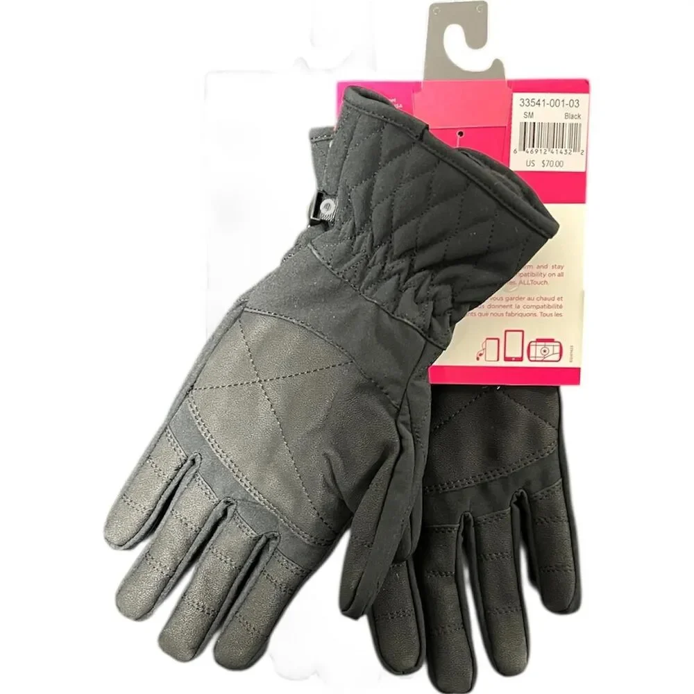 180s Women's Black Gloves